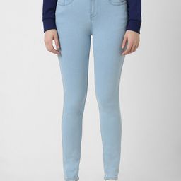 Van Heusen Woman Women Skinny Fit Mid Rise Clean Look Stretchable Jeans-picture-33