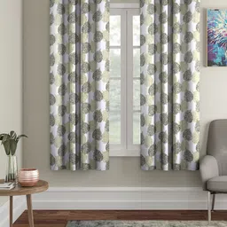 Cortina Set of 2 Printed Window Curtains-0