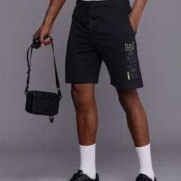 HRX by Hrithik Roshan Men Graphic Printed Regular Shorts-19
