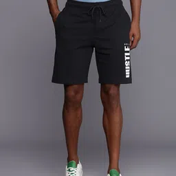 HRX by Hrithik Roshan Men Typography Printed Regular Shorts-image-94