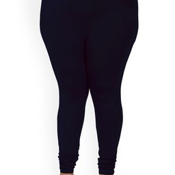 indian flower Plus-Size Churidar Leggings-image-61