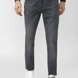 VAN HEUSEN DENIM LABS Men Grey Light Fade Jeans-image-8