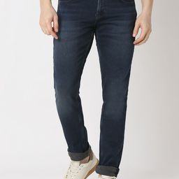 SPYKAR Men Slim Fit Low-Rise Light Fade Jeans-picture-17