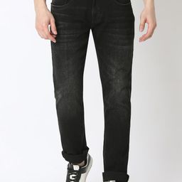 SPYKAR Men Slim Fit Low-Rise Light Fade Jeans-image-90