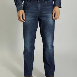 Indian Terrain Men Mid Rise Light Fade Clean Look Stretchable Jeans-image-91