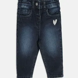 MINI KLUB Girls Low Distress Light Fade Jeans-image-98