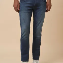 Allen Solly Men Skinny Fit Low Distress Light Fade Jeans-image-97
