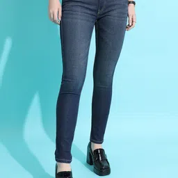 Tokyo Talkies Mid-Rise Skinny Fit Light Fade Whiskers & Chevrons Stretchable Jeans-image-96