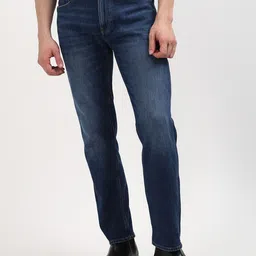 Calvin Klein Men Slim Fit Low Distress Light Fade Jeans-image-82