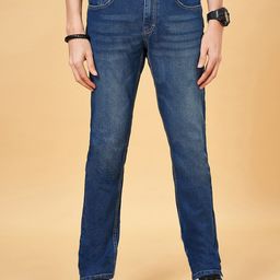 SF JEANS by Pantaloons Men Slim Fit Light Fade Clean Look Stretchable Jeans-image-25