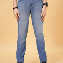 SF JEANS by Pantaloons Men Slim Fit Clean Look Light Fade Jeans-image-87