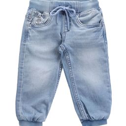 U.S. Polo Assn. Kids Boys Clean Look Heavy Fade Jogger Stretchable Jeans-image-14