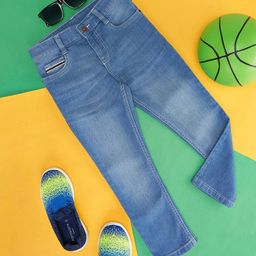 Pantaloons Junior Boys Light Fade Clean Look Jeans-image-76