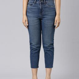Go Colors Women Straight Fit Clean Look Light Fade Jeans-image-95