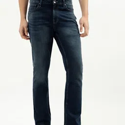 United Colors of Benetton Men Mid-Rise Bootcut Light Fade Jeans-picture-18