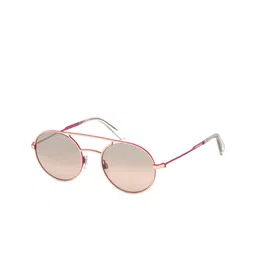 DIESEL Unisex Full Rim Round Sunglasses with UV Protected Lens-image-97