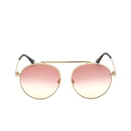Tom Ford Women Round Sunglasses with UV Protected Lens FT0571 58 28Z-image-68