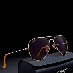 RESIST EYEWEAR Unisex Aviator Sunglasses with UV Protected Lens-image-33