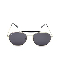 Mayhem Unisex Aviator Sunglasses With UV Protected Lens-18
