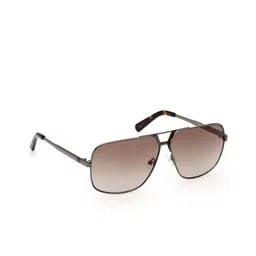 GUESS Unisex Square Sunglasses with UV Protected Lens GUS000706108FSG-15