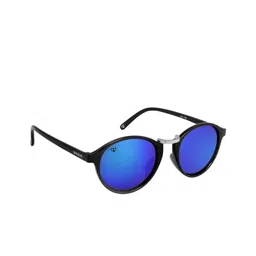 Walrus Unisex Oval Sunglasses with UV Protected Lens-95