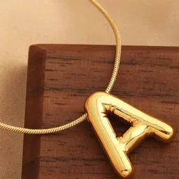 MEENAZ Gold-Plated Contemporary Pendants with Chains-picture-39