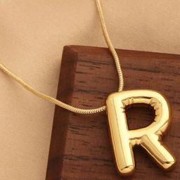 MEENAZ Gold-Plated Contemporary Pendants with Chains-image-75