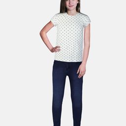 Gini and Jony Girls Navy Blue Jeans-image-40