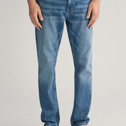 GANT Men Heavy Fade Regular Fit Mid-Rise Jeans-image-94
