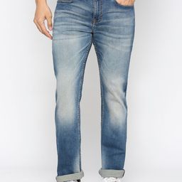 Being Human Men Blue Clean Look Mid-Rise Heavy Fade Jeans-picture-31