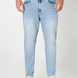 R&B Men Low Distress Heavy Fade Jeans-image-54