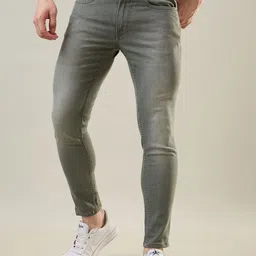 TIM PARIS Men Skinny Fit Light Fade Stretchable Jeans-image-80