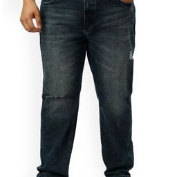 Turning Blue Men Slim Fit Low Distress Heavy Fade Jeans-image-96