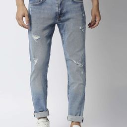 Pepe Jeans Men Mildly Distressed Heavy Fade Jeans-image-50