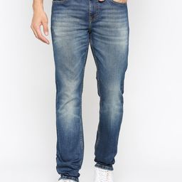 Being Human Men Mildly Distressed Heavy Fade Slim Fit Jeans-image-41