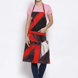 Arrabi Pack of 2 Printed Apron With Pockets image 3
