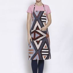 Arrabi Pack Of 2 Multicoloured Printed Aprons image 4