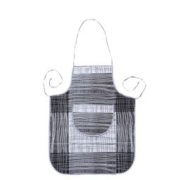 Kuber Industries Grey Pack Of 2 Printed Waterproof Aprons image 2