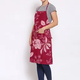 Arrabi Unisex Set Of 2 Multicoloured Printed Aprons image 3