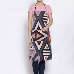 Arrabi Pack of 2 Printed Apron With Pockets image 4