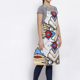 Arrabi Pack of 2 Printed Apron With Pockets image 2