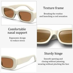 SYGA Kids Rectangle Sunglasses with UV Protected Lens GL-278 image 4