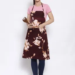 Arrabi Multicoloured Pack of 2 Printed Aprons image 2