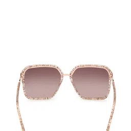 GUESS Unisex Square Sunglasses with UV Protected Lens GUS78885759FSG image 3