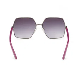 GUESS Unisex Square Sunglasses with UV Protected Lens GUS7881-H5810BSG image 2