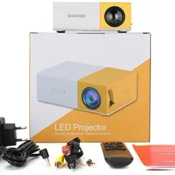 VOLTegIC Entertainment 400LM LED Projector with Remote Controller 400 lm LED Corded & Cordless Mobiles Portable Projector-7