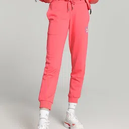 Puma Classics Women Brand Logo Printed Cotton Sports Joggers-image-77
