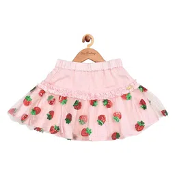 One Friday Girls Sequinned A-Line Skirt-82