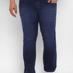 Urbano Plus Men Clean Look Mid-Rise Stretchable Bootcut Jeans-image-15