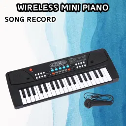 (Piano Keyboard) Toy with 37 Key, Recording and Mic, Adapter for DC Power Q25 (Piano Keyboard) Toy with 37 Key, Recording and Mic, Adapter for DC Power Q25 Analog Portable Keyboard-image-64
